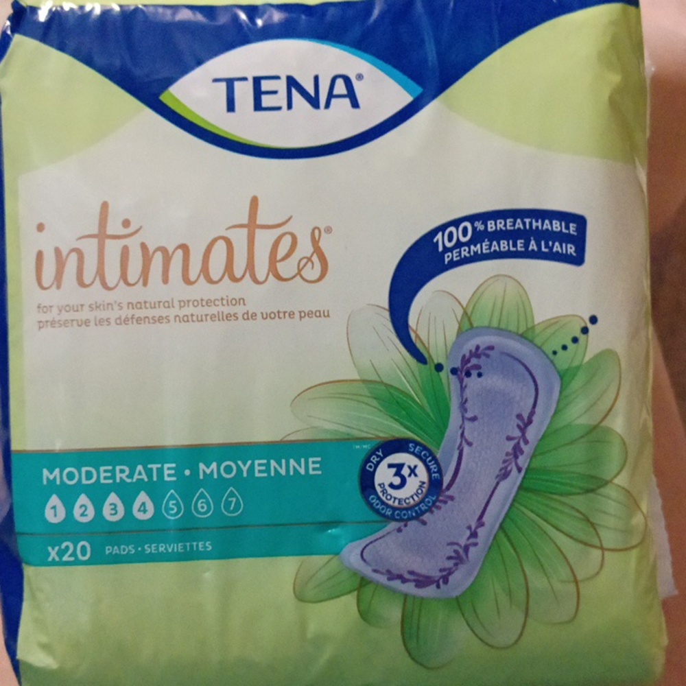 Tena Intimates Moderate Pads x 20